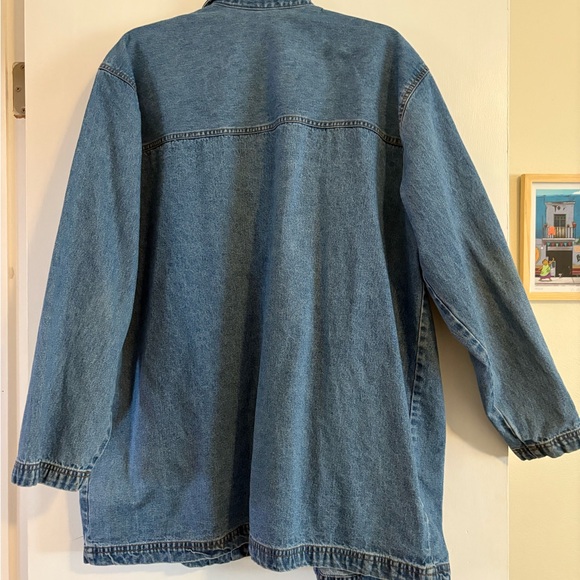 Cabin Creek Blue Denim Shirt Jacket - Picture 2 of 4